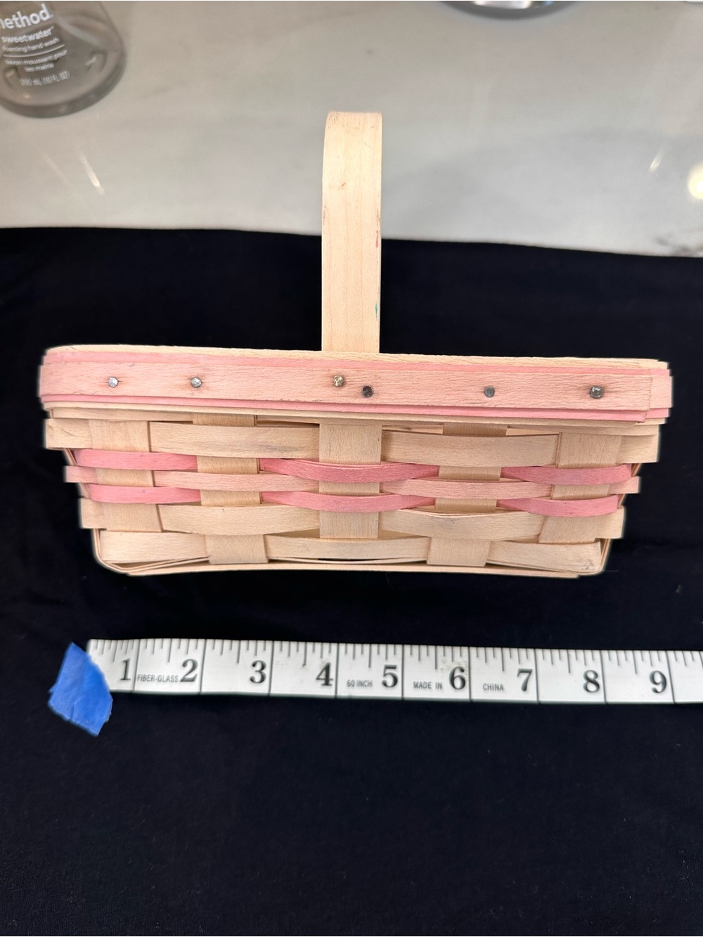 Longaberger American Cancer Society HOPE basket